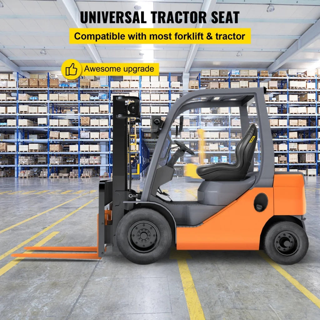 VEVOR Universal Lawn Tractor Seat Replacement Compact High