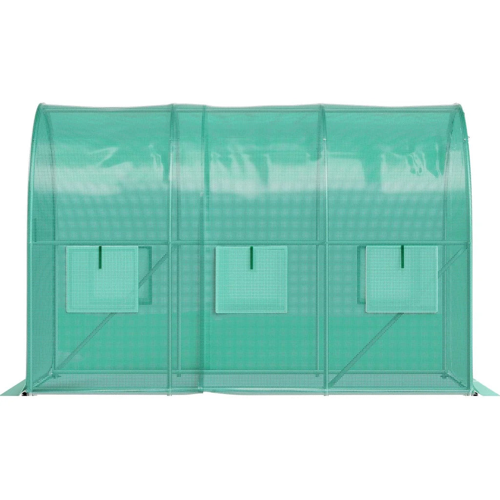 VEVOR Walk-in Tunnel Greenhouse 3 x 2 x 2 m Portable Plant
