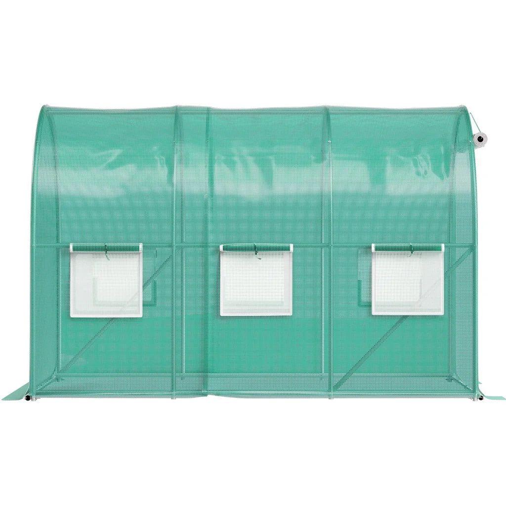 VEVOR Walk-in Tunnel Greenhouse 3 x 2 x 2 m Portable Plant