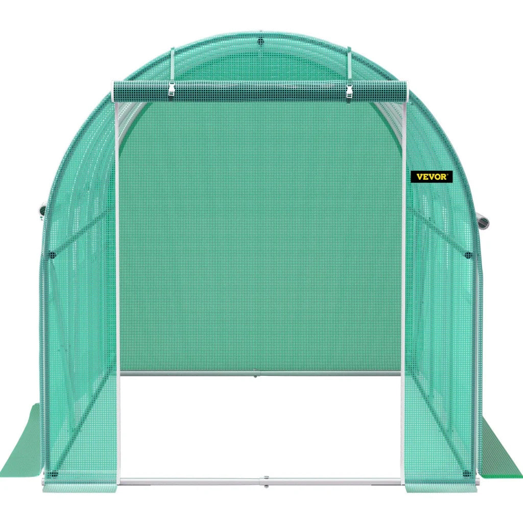 VEVOR Walk-in Tunnel Greenhouse Galvanized Frame &