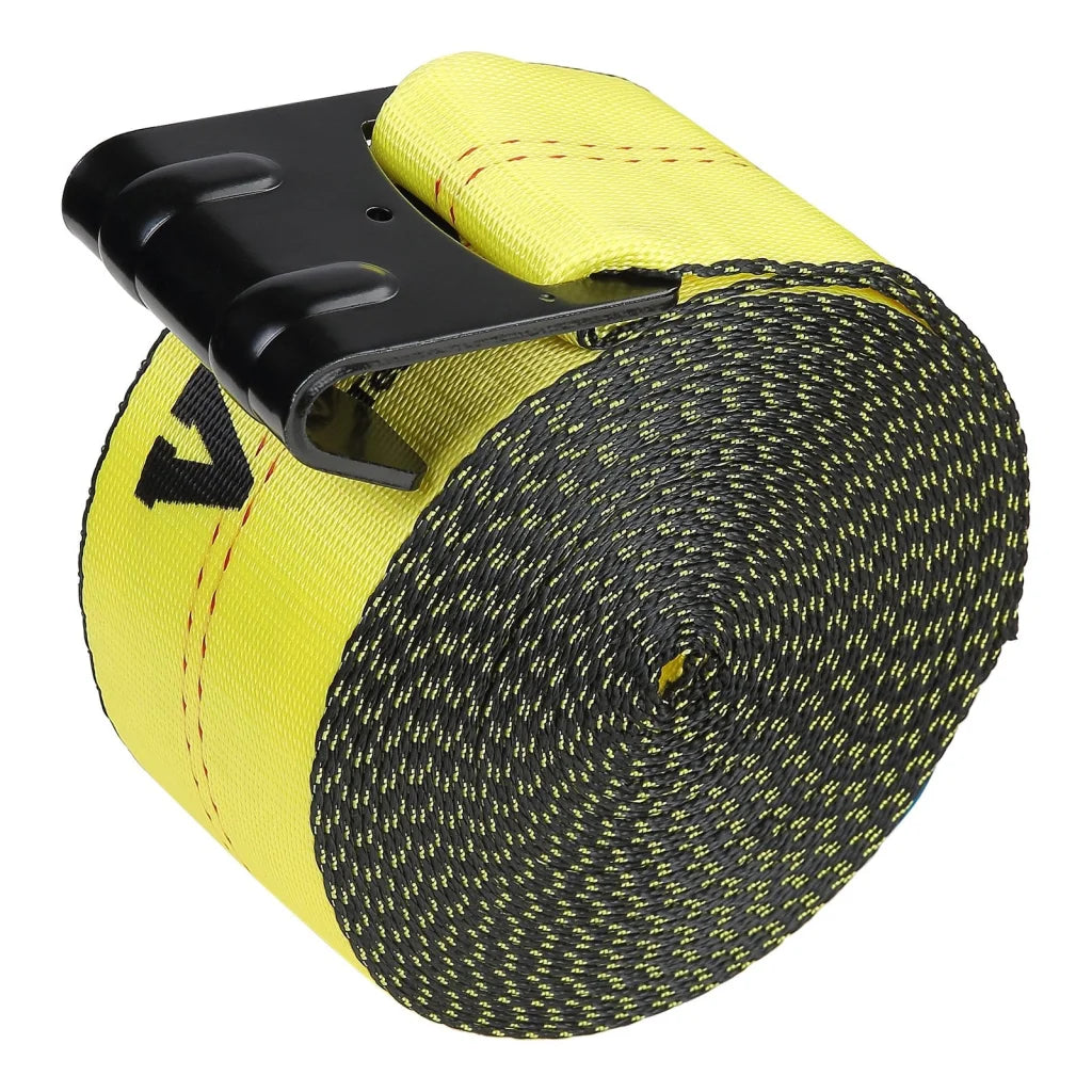 VEVOR Winch Straps 10.2 cm x 9.1 m 2.7T Load Capacity 8.2T