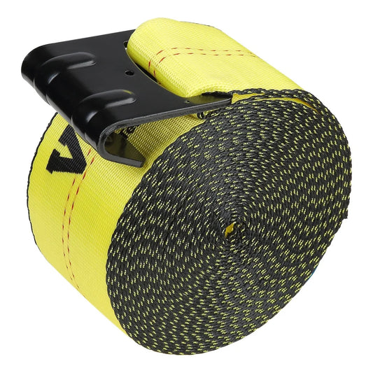 VEVOR Winch Straps 10.2 cm x 9.1 m 2.7T Load Capacity 8.2T