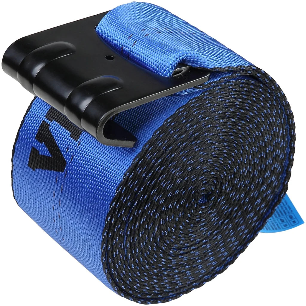 VEVOR Winch Straps 10.2 cm x 9.1 m 2.7T Load Capacity 8.2T