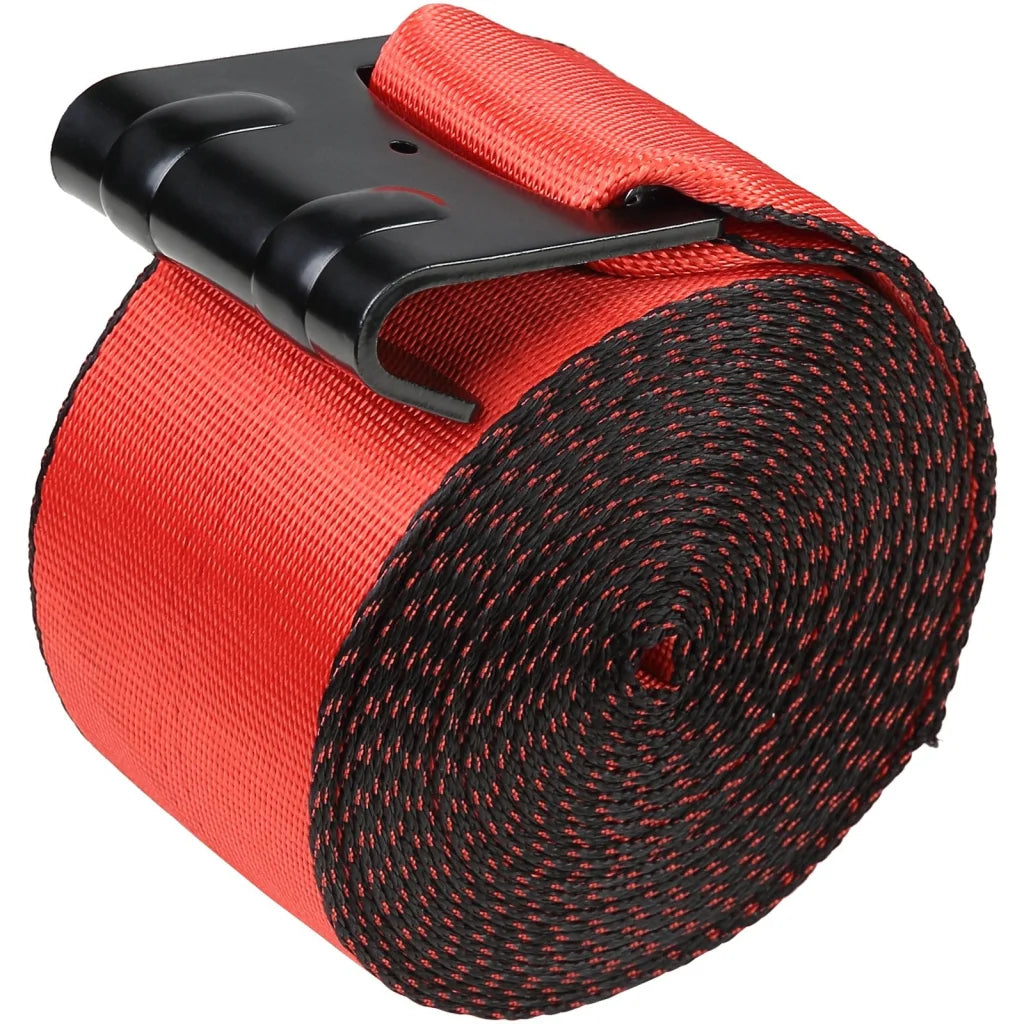 VEVOR Winch Straps 10.2 cm x 9.1 m 2.7T Load Capacity 8.2T