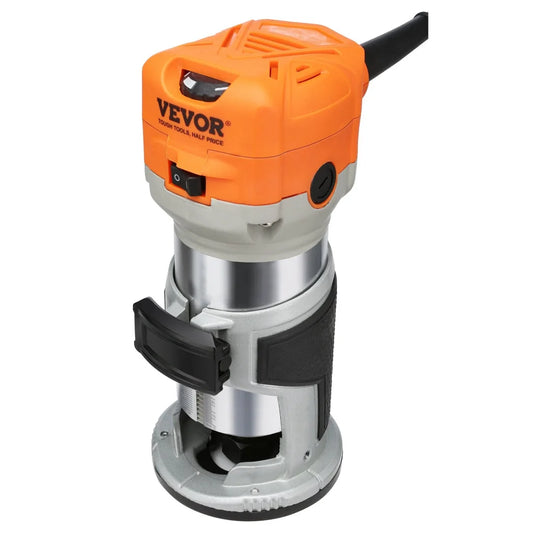 VEVOR Wood Router 1.25HP 800W Compact Wood Trimmer Router