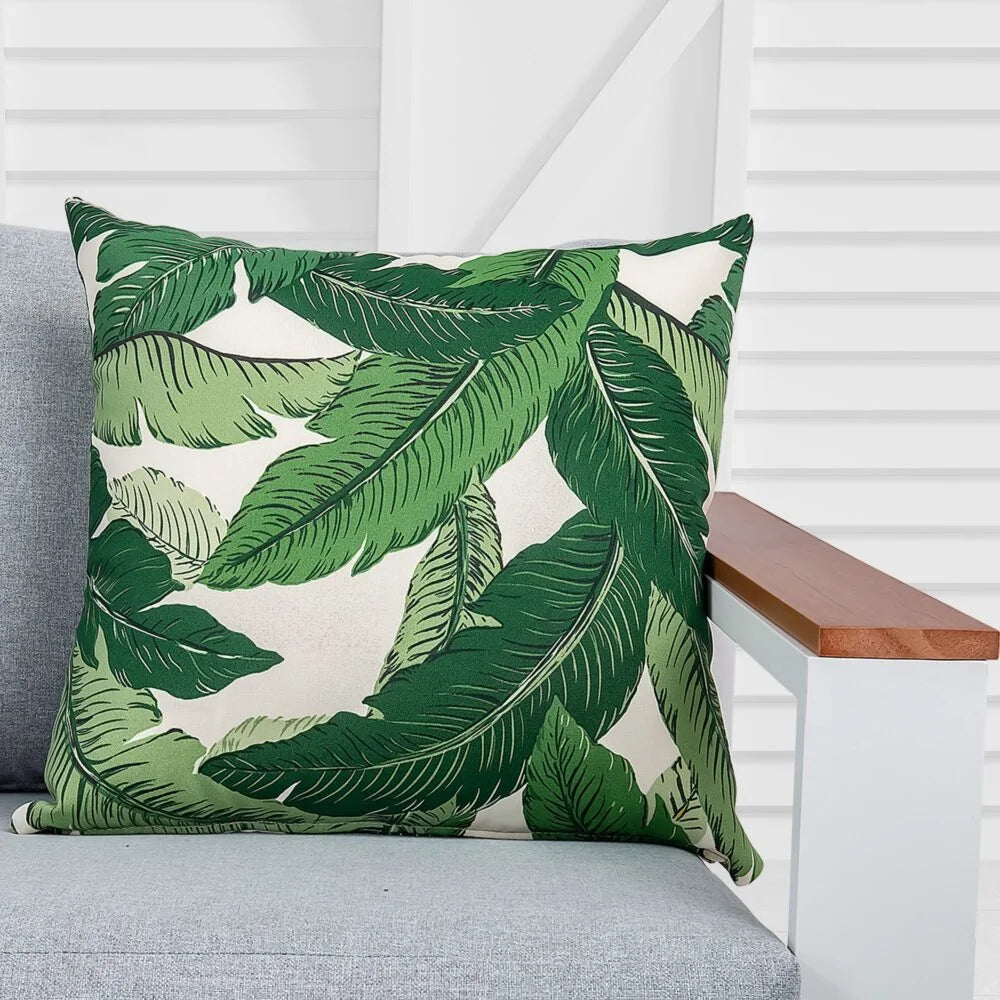 Vibrant Square Outdoor Throw Pillow - Home & Garden