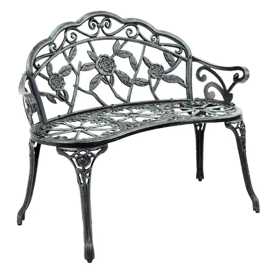 Victorian Garden Bench Green - Home & Garden