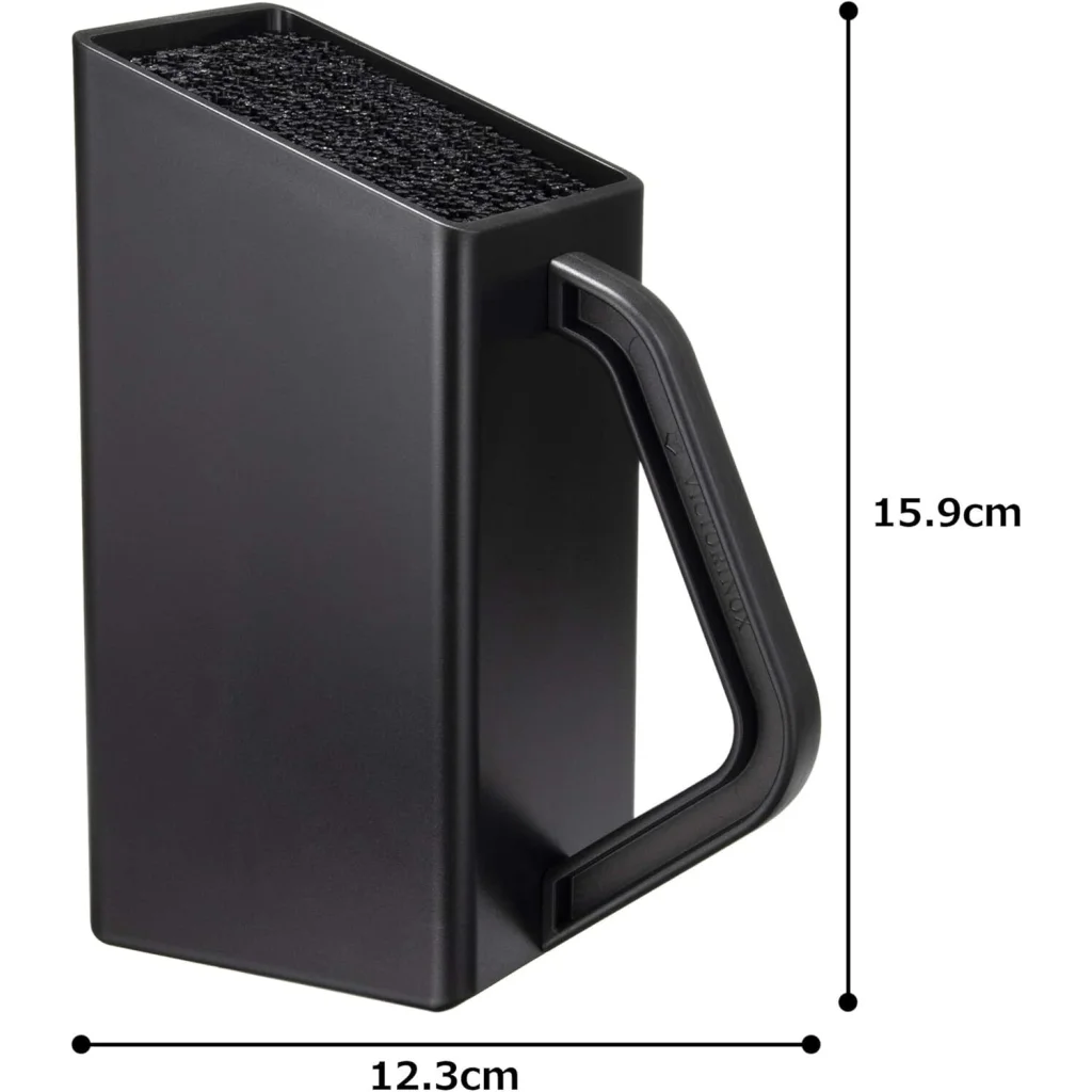 Victorinox Swiss Classic Empty Cutlery Knife Block in Black