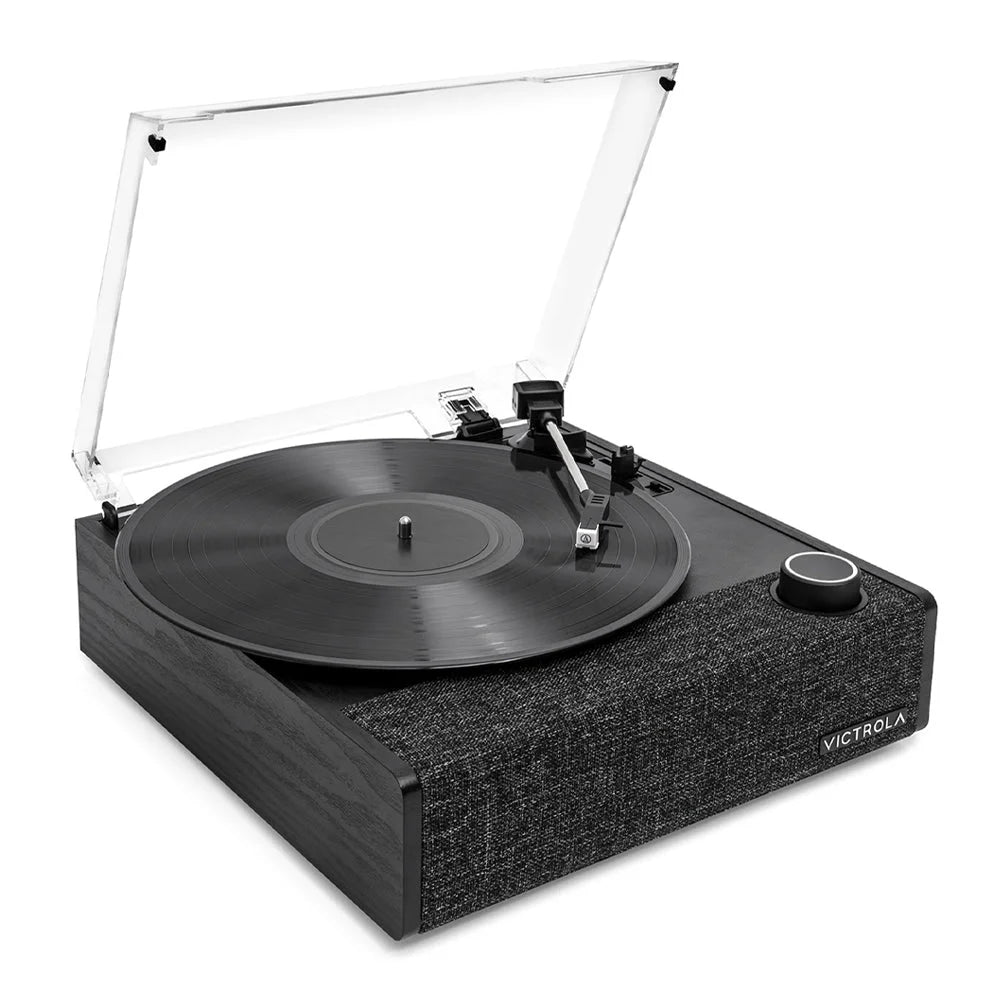 Victrola Eastwood II Turntable - Black + Bundled Majority