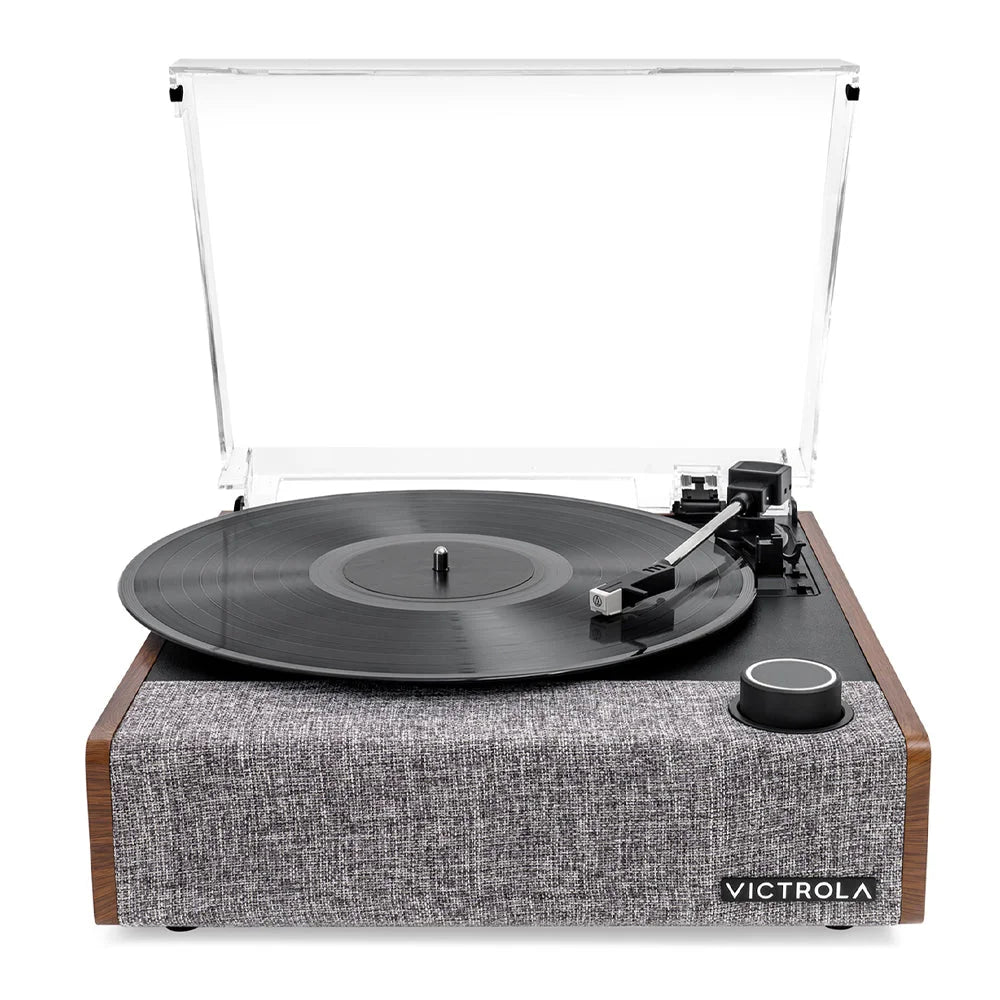 Victrola Eastwood II Turntable - Walnut + Bundled Majority