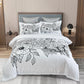 Viene Floral Quilt Cover Set - Super King Size - Home &