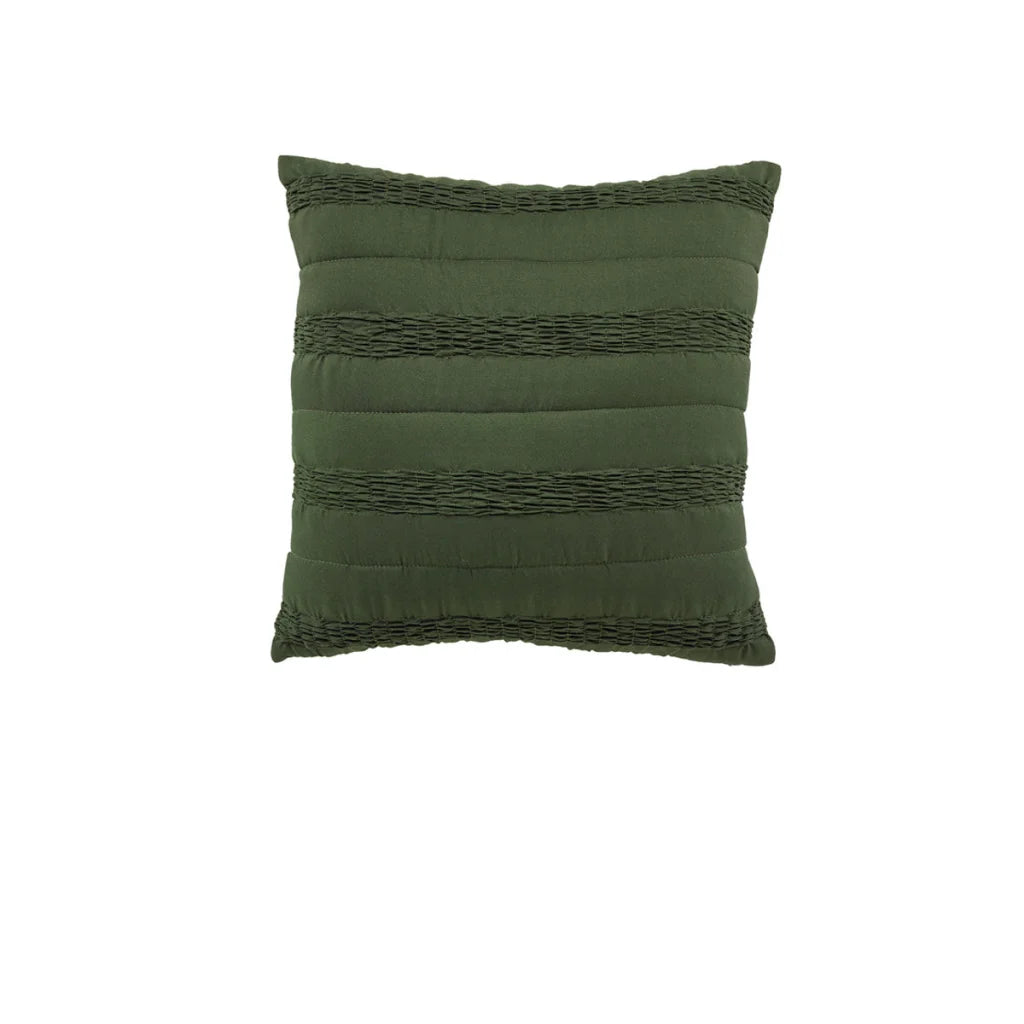 Vienna Green Coordinate Square Filled Cushion - Home &