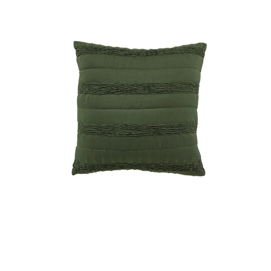 Vienna Green Coordinate Square Filled Cushion - Home &