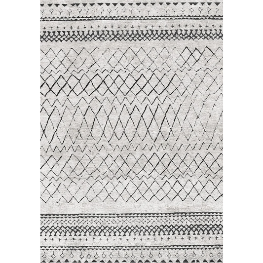 Vintage Crown Deco Rug HDJ2859 No Fringe 280x380 - Home &