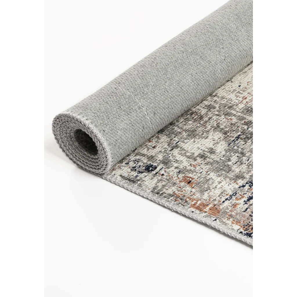 Vintage Crown Elizabeth Ash Beige Distressed Vintage Rug