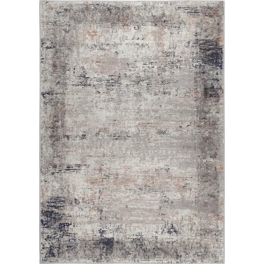 Vintage Crown Elizabeth Ash Beige Distressed Vintage Rug