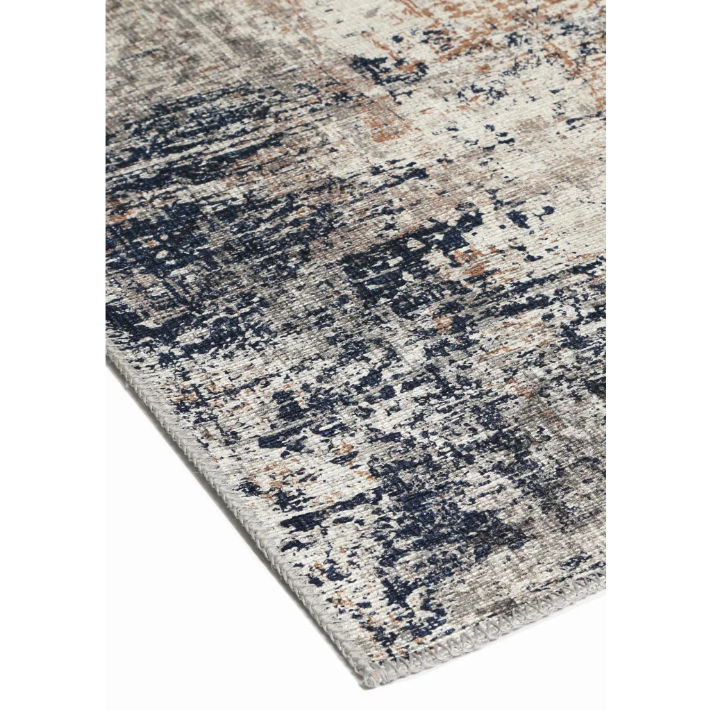 Vintage Crown Elizabeth Ash Beige Distressed Vintage Rug