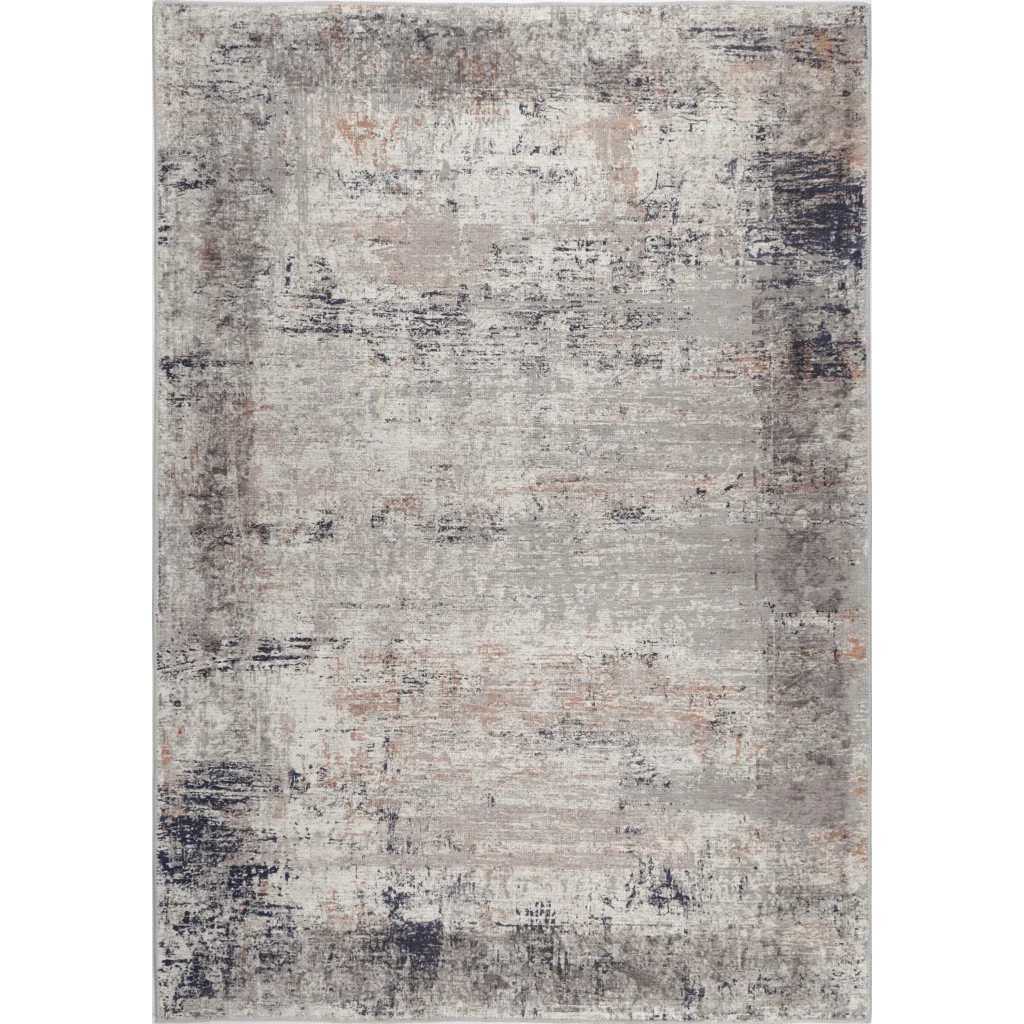 Vintage Crown Elizabeth Ash Beige Distressed Vintage Rug
