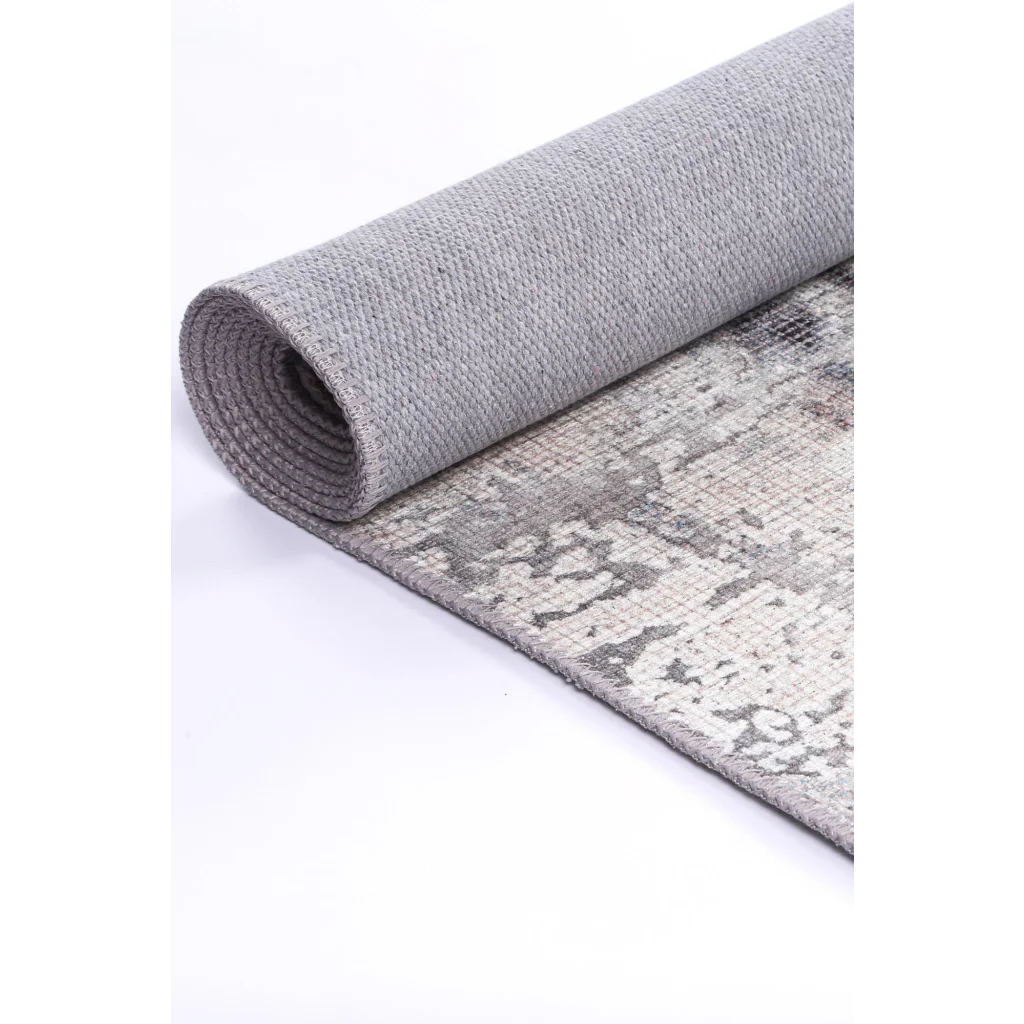 Vintage Crown Leopold Ash Ivory Distressed Vintage Round