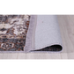 Floor rug with vintage crown