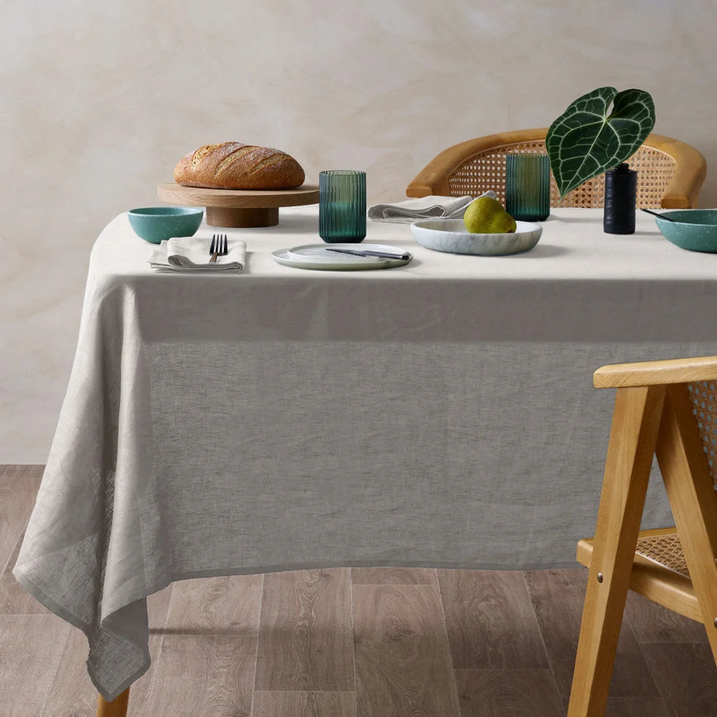 Vintage Design Homewares Tablecloth French Natural