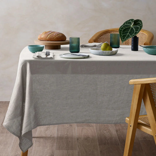 Vintage Design Homewares Tablecloth French Natural