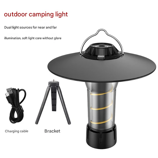 Vintage Lighthouse LED Camping Lantern | 5-Mode