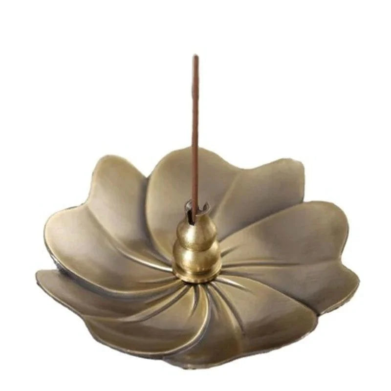 Vintage Sandalwood Incense Burner - Creative Alloy Holder