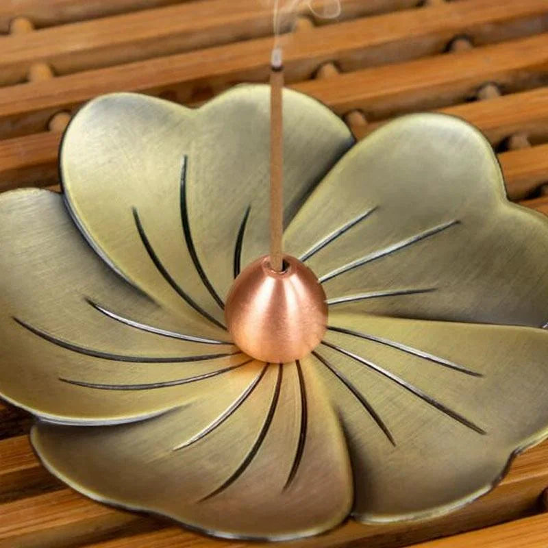 Vintage Sandalwood Incense Burner - Creative Alloy Holder