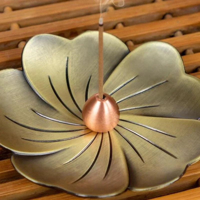 Vintage Sandalwood Incense Burner - Creative Alloy Holder