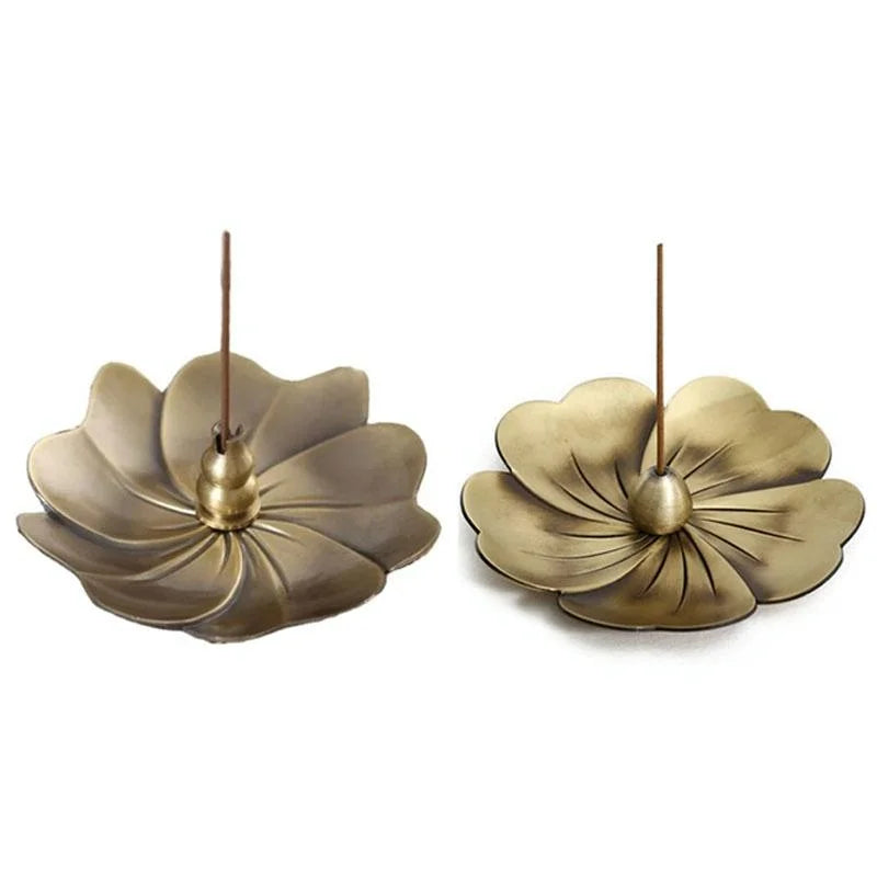 Vintage Sandalwood Incense Burner - Creative Alloy Holder