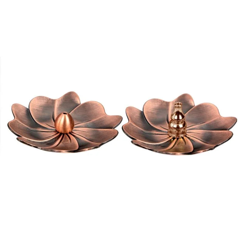 Vintage Sandalwood Incense Burner - Creative Alloy Holder
