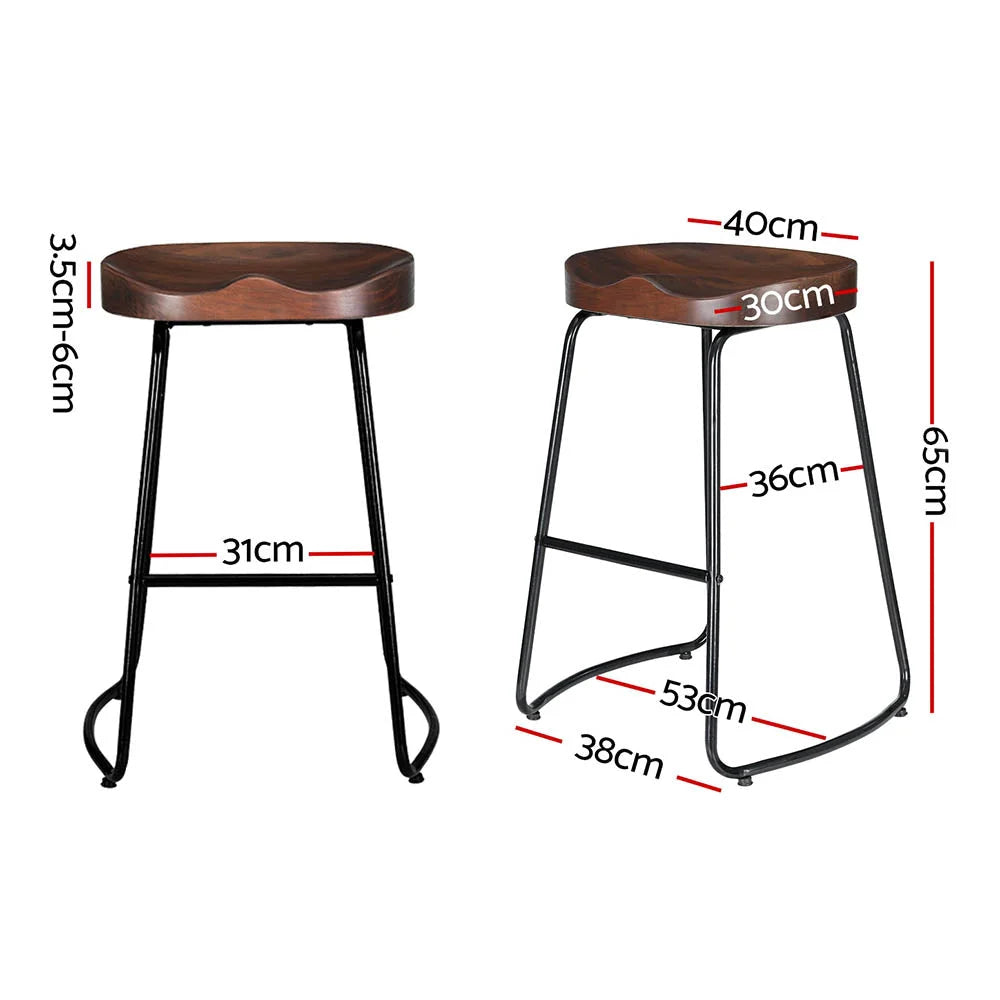 Vintage Tractor Bar Stools 4x Retro Bar Stool Industrial