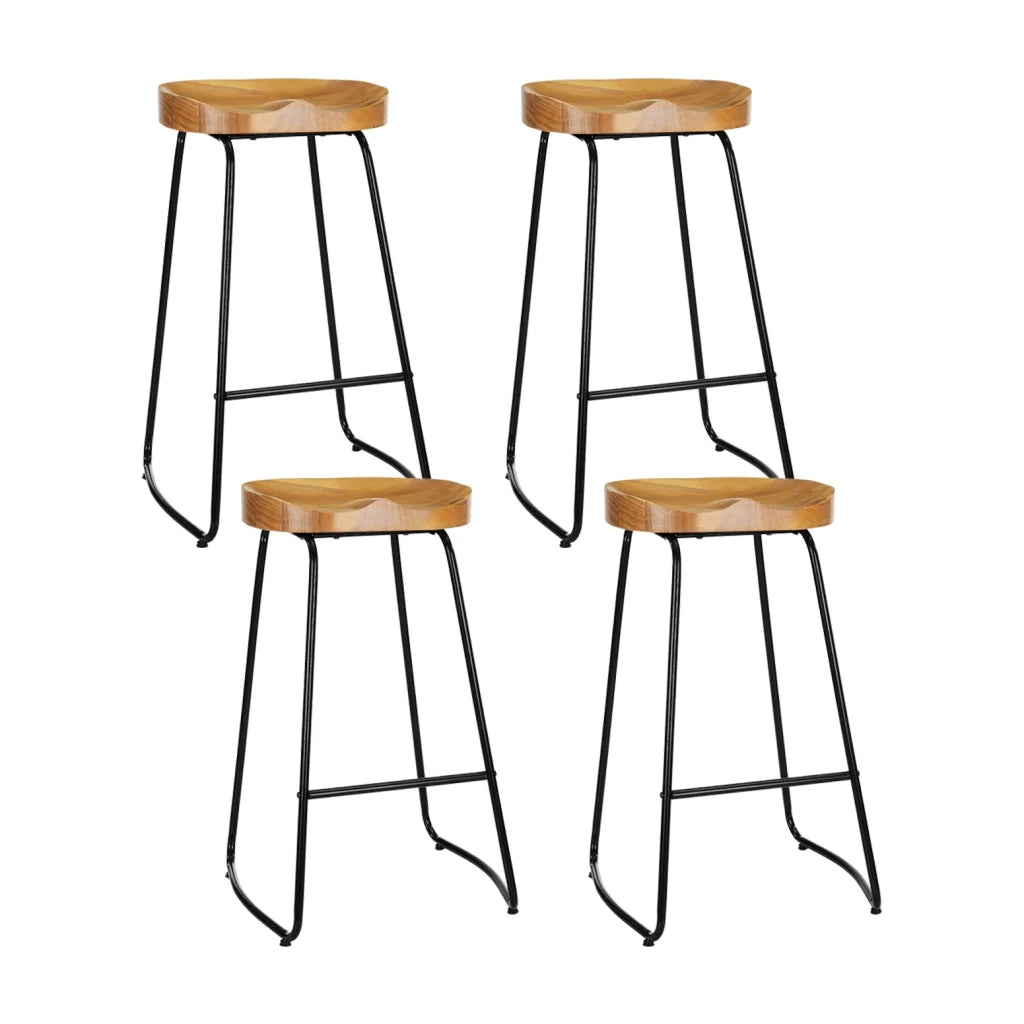 Vintage Tractor Bar Stools Set of 4 Retro Bar Stool