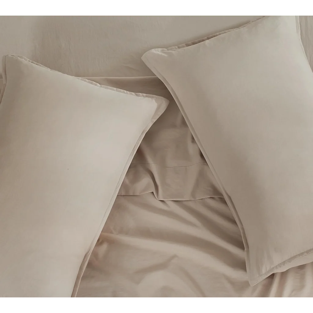 Vintage Washed Microfiber Quilt Cover Set 2PCS - Single