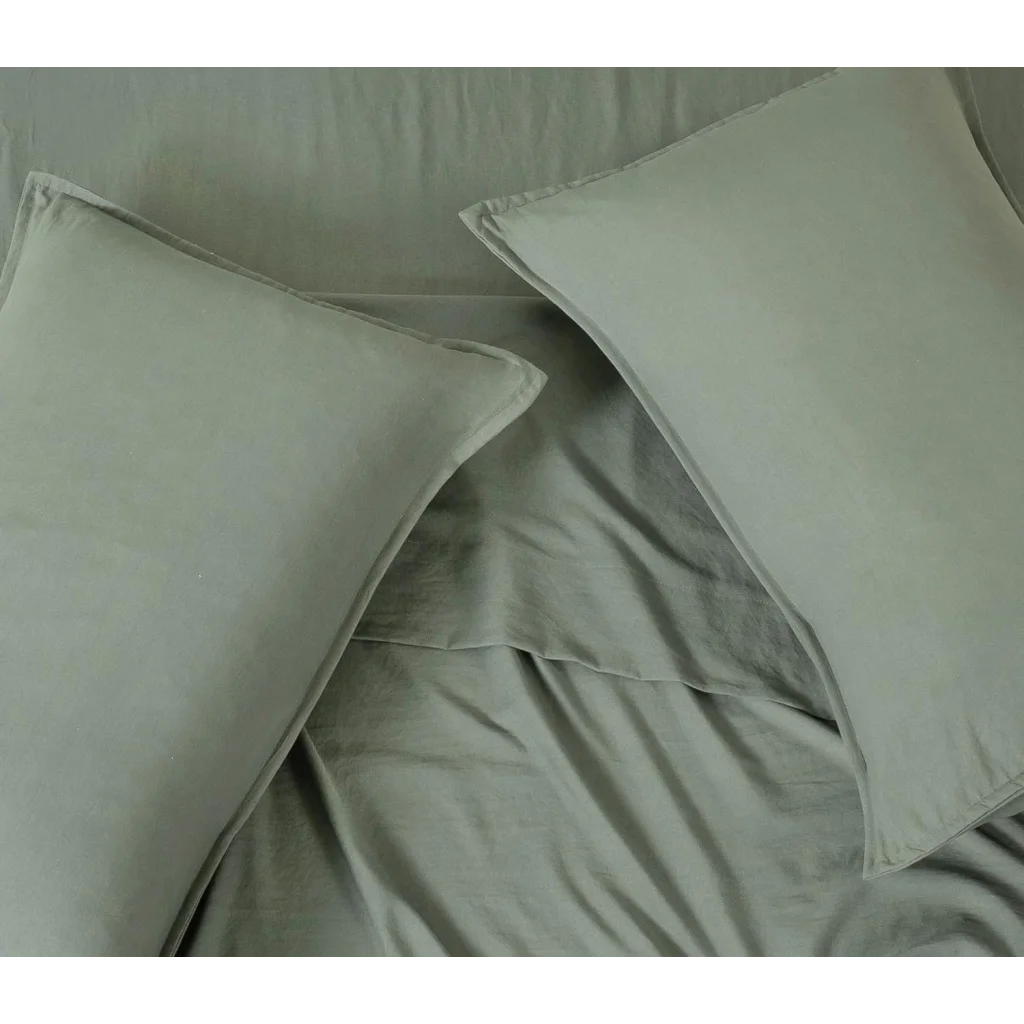 Vintage Washed Microfiber Sheet Set with 1 Pillowcase