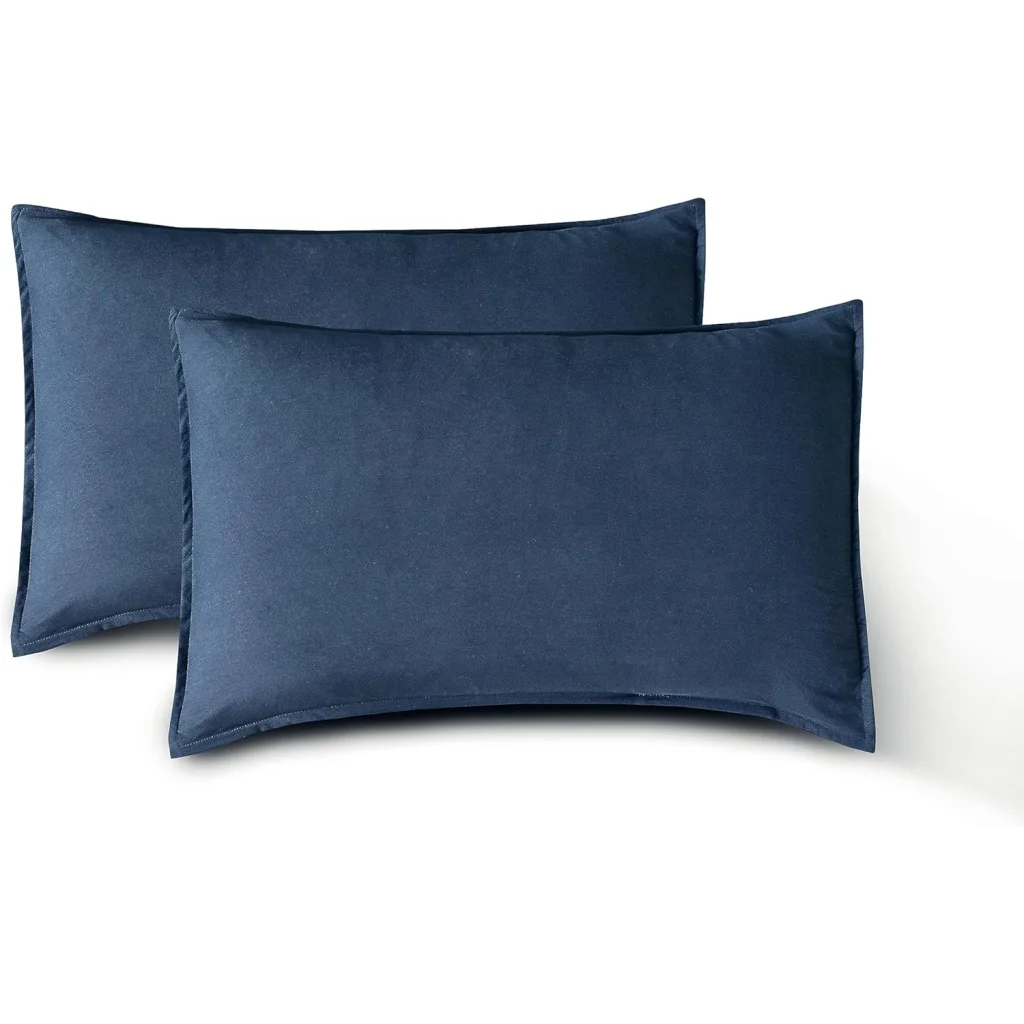 Vintage Washed Microfiber Sheet Set with 2 Pillowcases