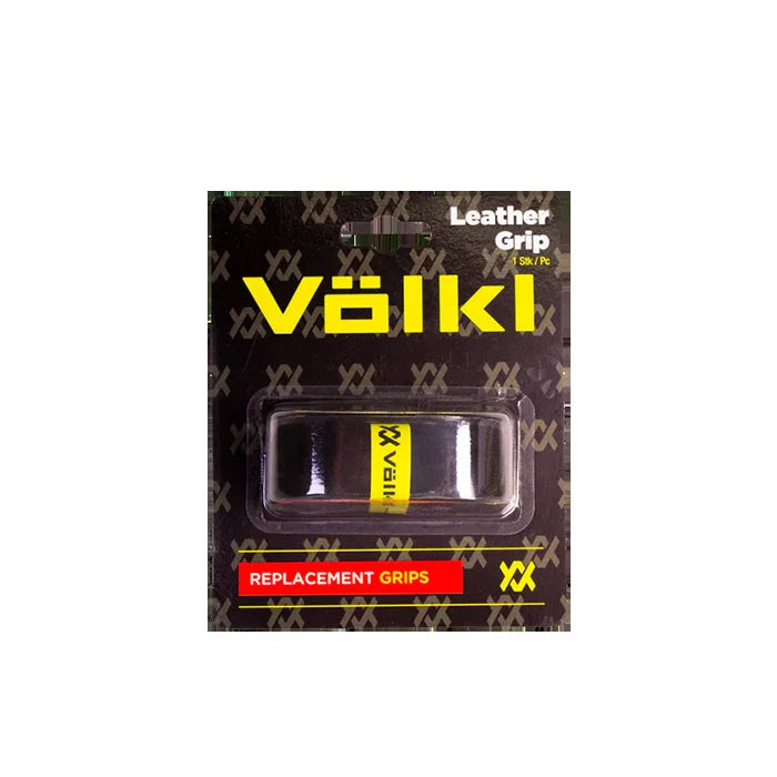 Volkl Leather Tennis Grip - Black 1 Pack - Sports & Fitness