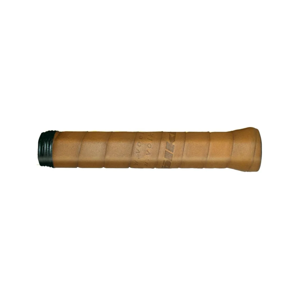 Volkl Leather Tennis Racquet Grip - Tan 1 Pack - Sports &