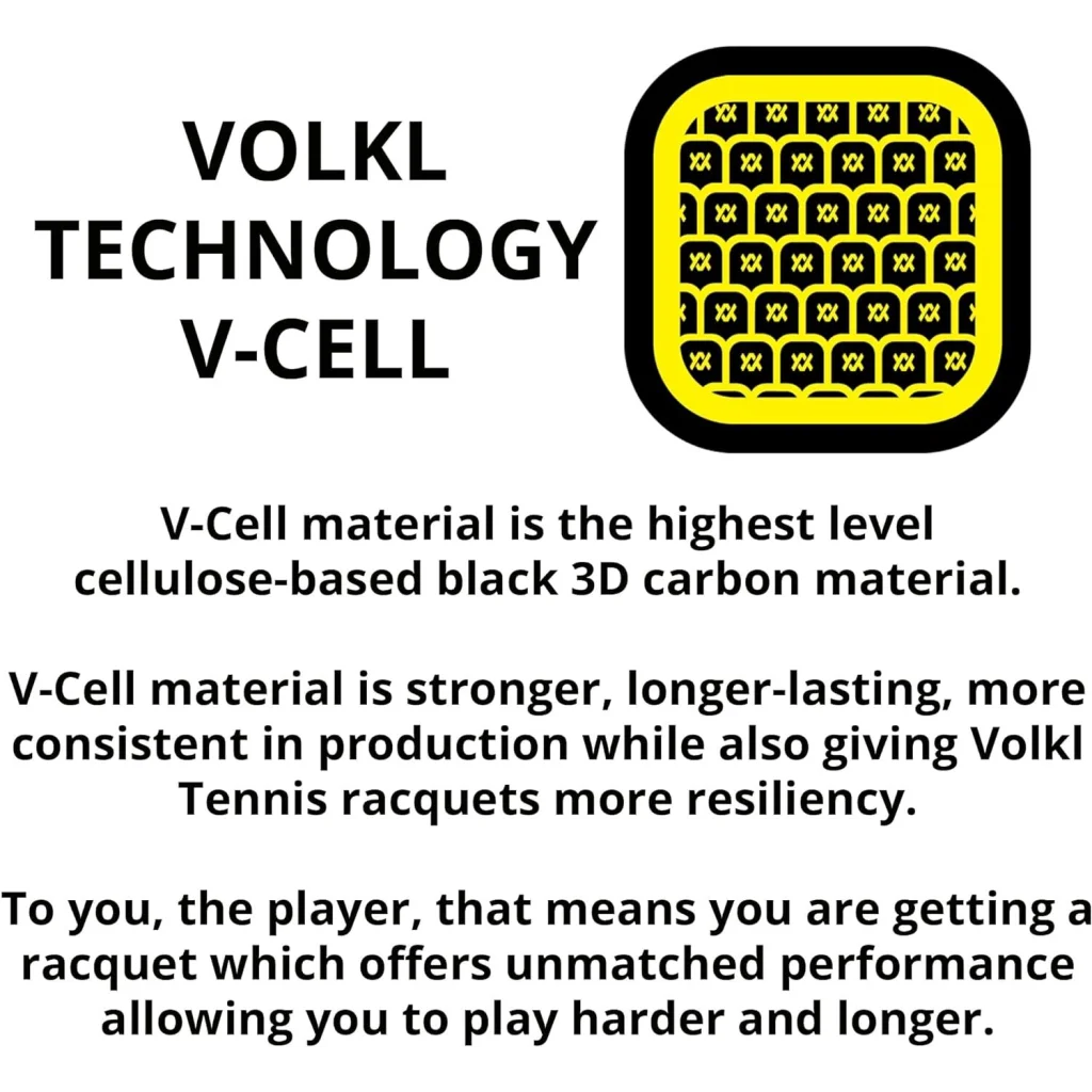 VOLKL V-CELL 10 300g Tennis Racquet - Unstrung - 4 3/8