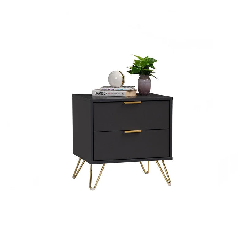 Volos Bedside Table - Minimalist Style - Furniture