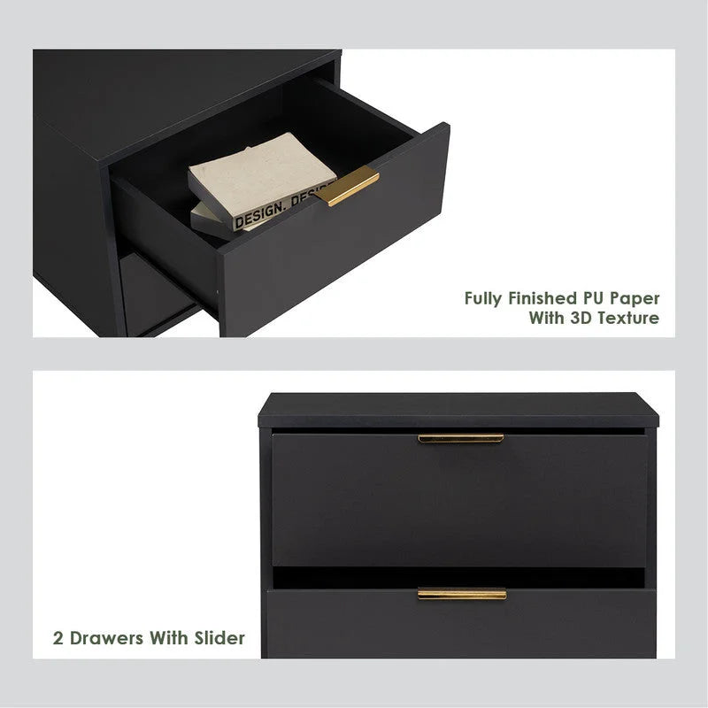 Volos Bedside Table - Minimalist Style - Furniture