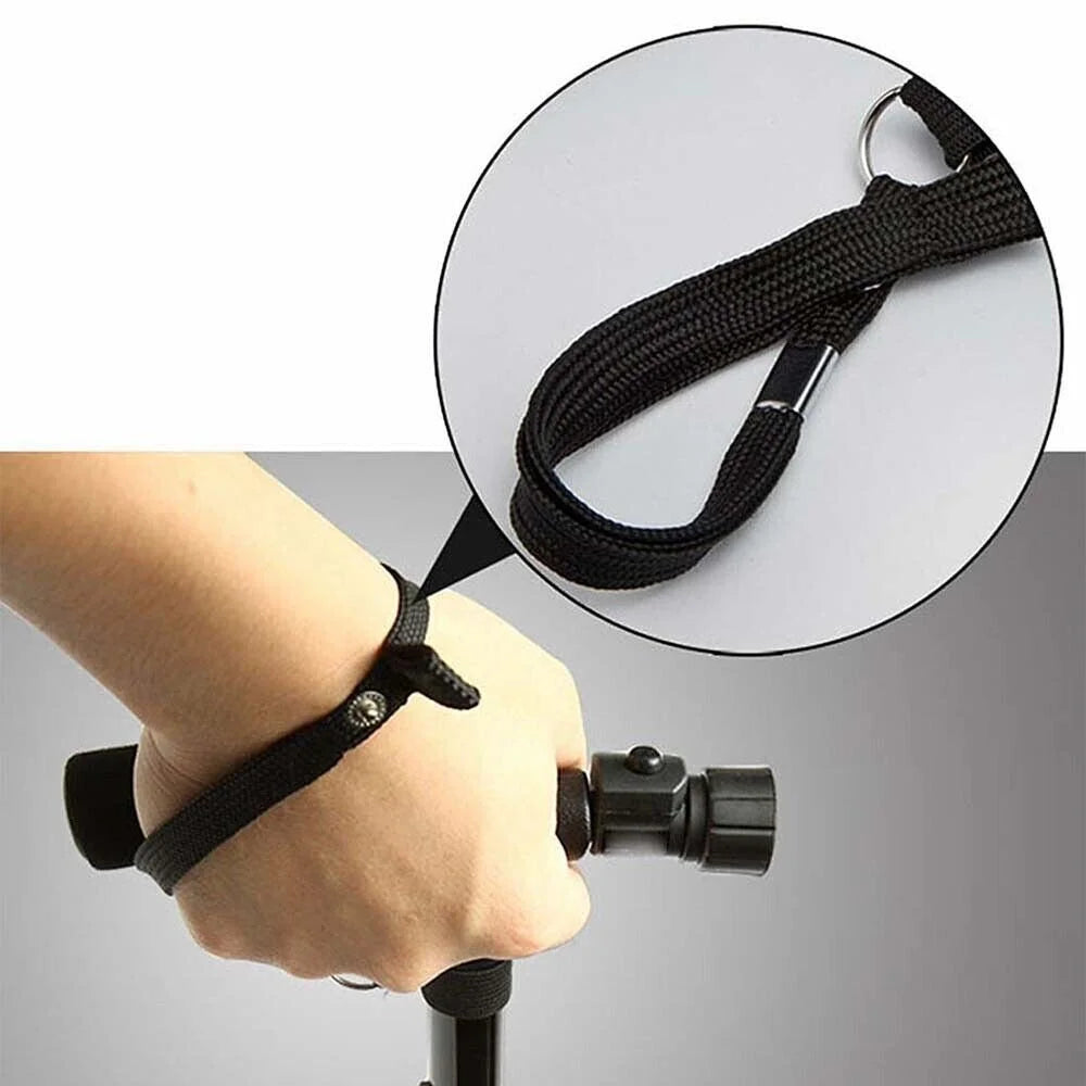 Walking Stick Cane Folding Handle Adjustable Fixed LED