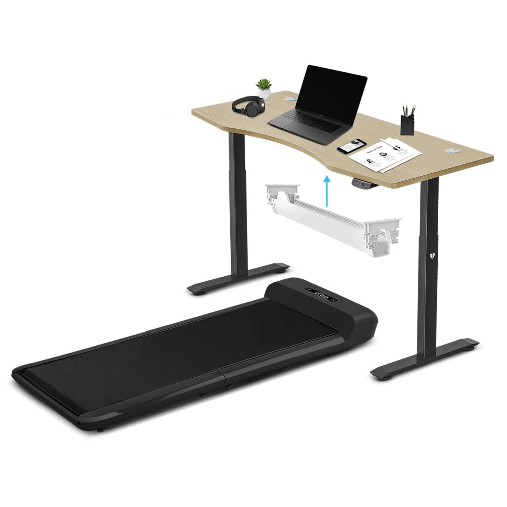 WalkingPad C2 Treadmill + ErgoDesk Automatic Standing Desk
