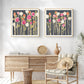 Wall Art 40cmx40cm - Laurels Lollies 2 Sets with Wood Frame