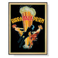 Wall Art 40cmx60cm - Birra Itala Pilsen with Black Frame