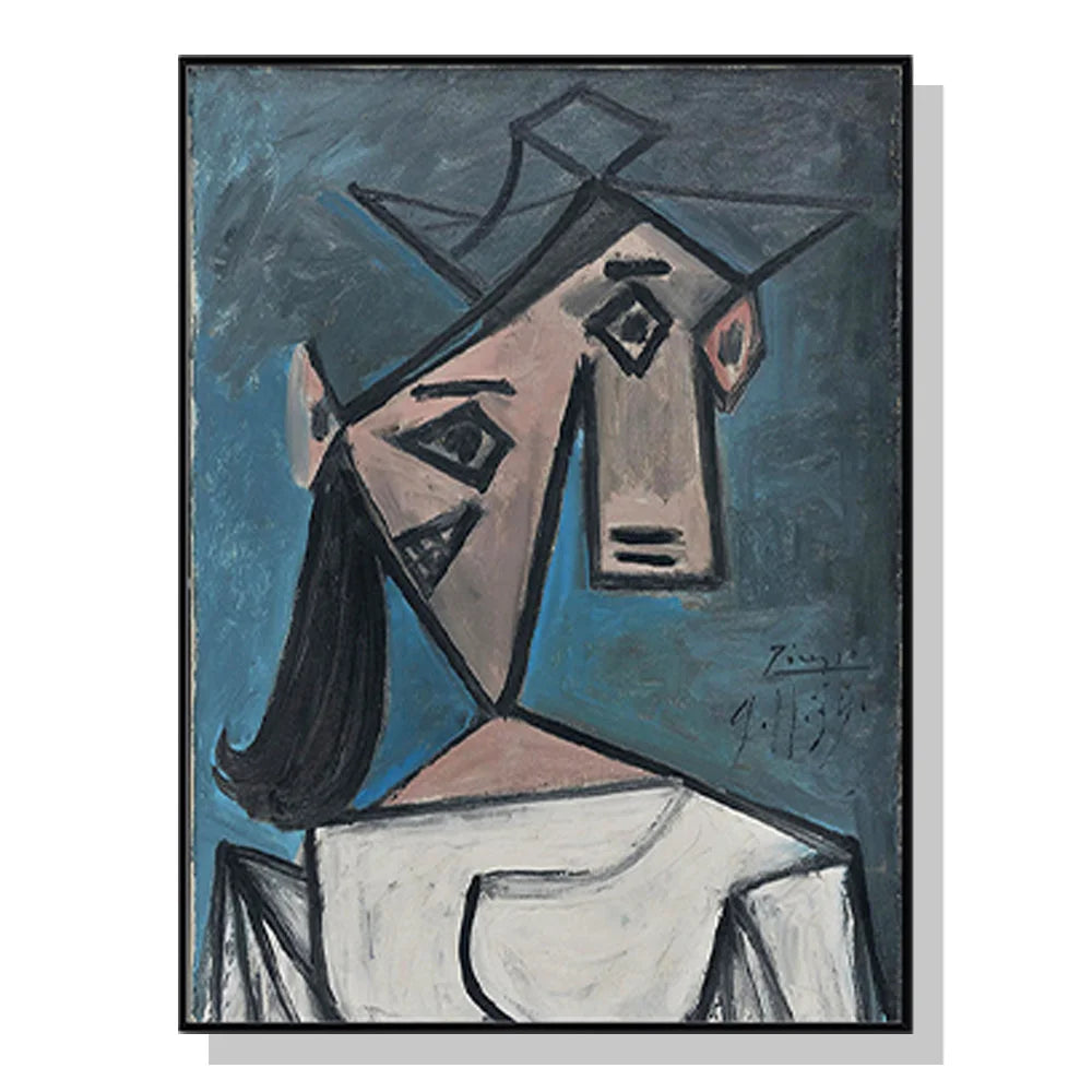 Wall Art 40cmx60cm - Head of a Woman by Pablo Picasso