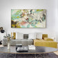 Wall Art 40cmx80cm Dream Dream Canvas Gold Frame - Home &