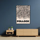 Wall Art 50cm x 70cm Jackson Pollock Exhibition II Black