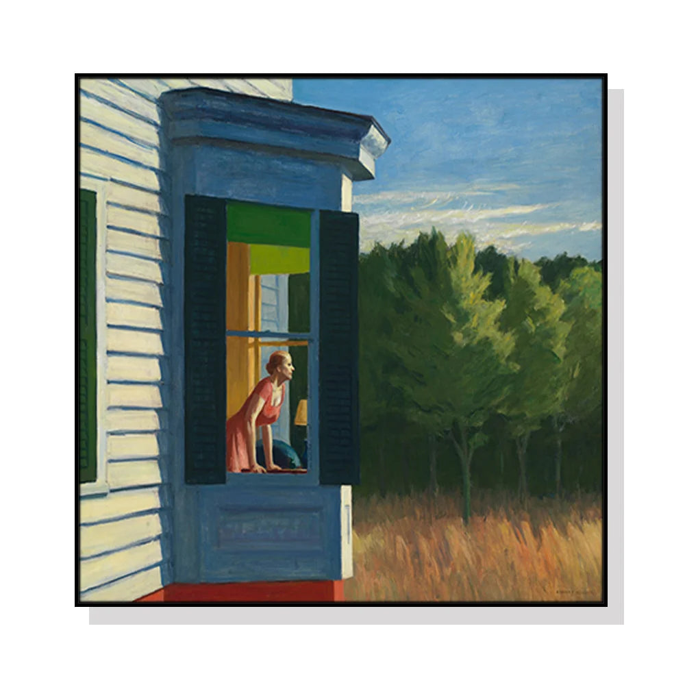 Wall Art 50cm x 50cm Cape Cod Morning by Edward Hopper